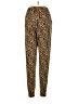 Unbranded Animal Print Gold Casual Pants Size M - photo 2