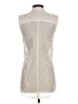 Helmut Lang Ivory Sleeveless Button-Down Shirt Size 0 - photo 2