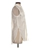 Helmut Lang Ivory Sleeveless Button-Down Shirt Size 0 - photo 4