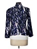 Club Monaco 100% Polyester Print Blue Blazer Size 12 - photo 2