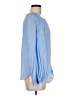 Ann Taylor Blue Long Sleeve Blouse Size M - photo 4