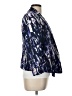 Club Monaco 100% Polyester Print Blue Blazer Size 12 - photo 4