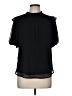 Ann Taylor LOFT 100% Polyester Black Short Sleeve Blouse Size M - photo 1