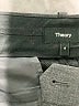 Theory Color Block Gray Wool Pants Size 4 - photo 9