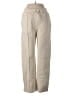 Bershka Solid Ivory Casual Pants Size S - photo 1