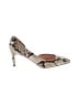 J.Crew Animal Print Ivory Heels Size 8 1/2 - photo 1
