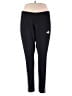 Adidas Solid Black Active Pants Size 3X - photo 1