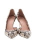 J.Crew Animal Print Ivory Heels Size 8 1/2 - photo 2