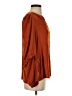 T Tahari 100% Polyester Orange 3/4 Sleeve Blouse Size S - photo 4