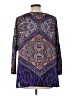 Chico's Purple 3/4 Sleeve Blouse Size Lg (2) - photo 2