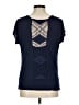 By & By 100% Rayon Blue Short Sleeve Top Size M - photo 2