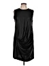 French Connection 100% Polyester Solid Black Cocktail Dress Size 10 - photo 1