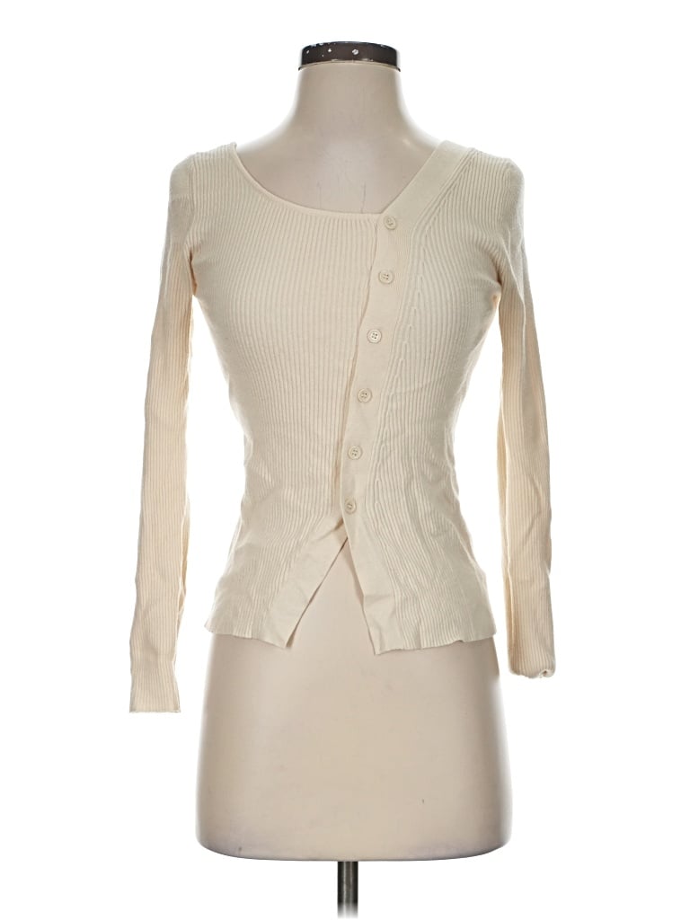 Pre-owned Dazy Cardigan Sweater In Ivory