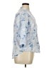 Pomuyoo Blue Long Sleeve Blouse Size XL - photo 4