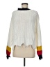 Wildfox 100% Cotton Color Block White Pullover Sweater Size Med (2 or M) - photo 1