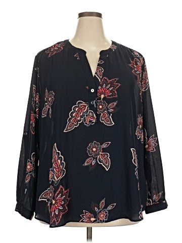 Zac & Rachel 3/4 Sleeve Blouse (view 1)