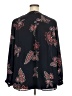 Zac & Rachel 100% Polyester Black 3/4 Sleeve Blouse Size 3X - photo 2