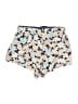 Vanilla Star 100% Rayon Floral Ivory Shorts Size S - photo 2