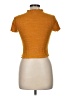 Forever 21 Gold Short Sleeve Turtleneck Size M - photo 2