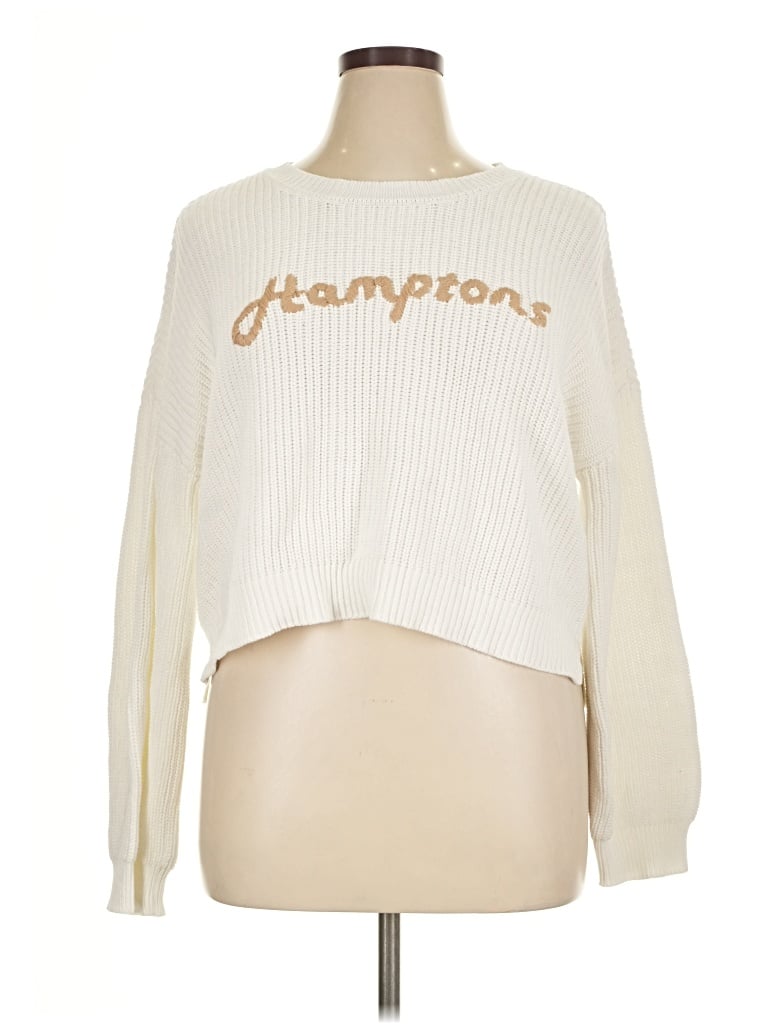 Pre-owned Sincerely Jules Pullover Sweater In Ivory