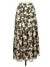 Parker 100% Polyester Print Green Casual Skirt Size 4 - photo 1