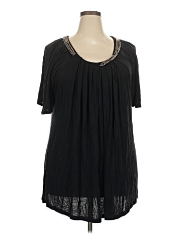 Kim & Cami Short Sleeve Blouse (view 1)