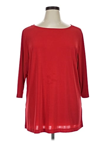 Carolyn Strauss 3/4 Sleeve Top (view 1)