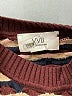 VVB Victoria Beckham Chevron-herringbone Brown Pullover Sweater Size S - photo 7