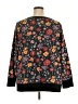 Woman Within Floral Black Pullover Sweater Size 26 (2X) - photo 2