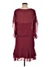 Max Studio 100% Polyester Burgundy Casual Dress Size M - photo 2