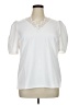 Liz Claiborne Ivory Short Sleeve Blouse Size XL - photo 1