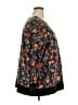 Woman Within Floral Black Pullover Sweater Size 26 (2X) - photo 4