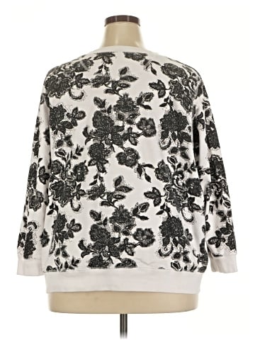 Woman Within Pullover Sweater (view 2)