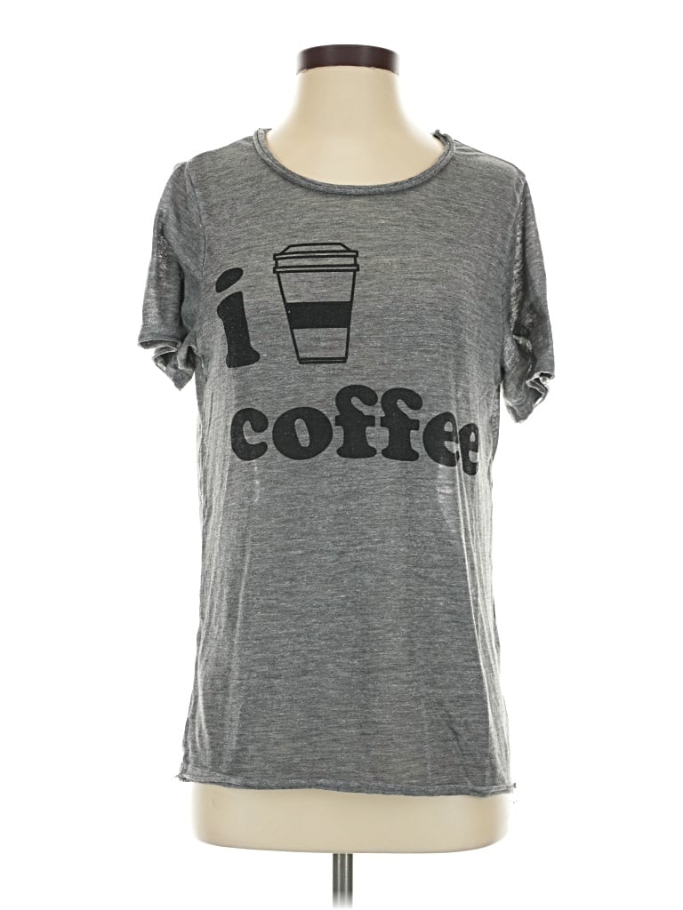 Pre-owned Chaser Short Sleeve T-shirt In Gray