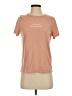 Zoe+Liv Tan Short Sleeve T-Shirt Size S - photo 1