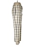 Theory Plaid Ivory Wool Pants Size 6 - photo 4