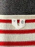 Unbranded 100% Cotton Stripes Red Pullover Sweater Size S - photo 7