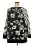 Woman Within Floral Black Pullover Sweater Size 26 (2X) - photo 2