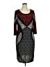Monroe and Main Graphic Black Cocktail Dress Size XL - photo 1