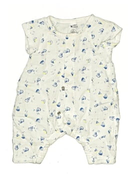 Petit Bateau Short Sleeve Onesie