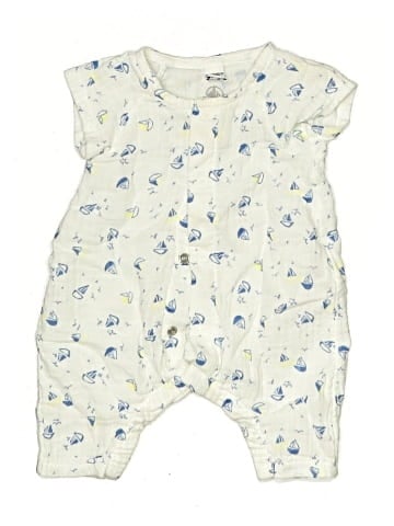 Petit Bateau Short Sleeve Onesie (view 1)
