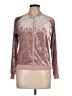 Paper Tee Metallic Pink Track Jacket Size L - photo 1