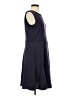NY Collection Solid Gray Casual Dress Size S (petite) - photo 4