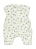 Petit Bateau Ivory Short Sleeve Onesie Size 50 cm / US 0-3 MO - photo 2