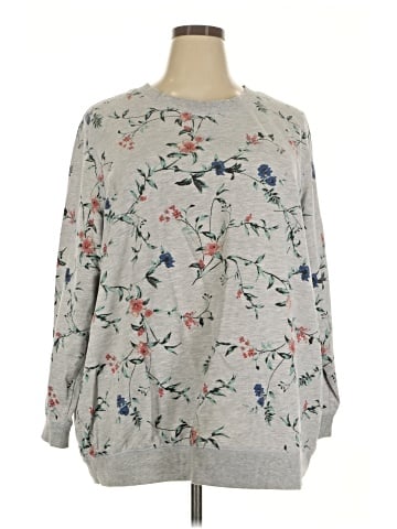 Woman Within Pullover Sweater (view 1)