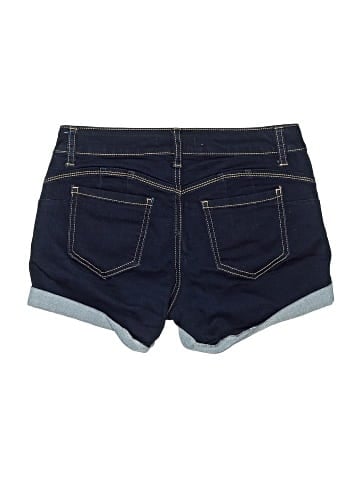 Wax Jean Denim Shorts (view 2)