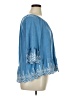 Fever Blue 3/4 Sleeve Blouse Size XL - photo 4