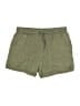 Universal Thread 100% Lyocell Solid Green Khaki Shorts Size S - photo 1
