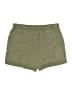 Universal Thread 100% Lyocell Solid Green Khaki Shorts Size S - photo 2