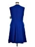 Ellen Tracy Blue Cocktail Dress Size 16 - photo 2